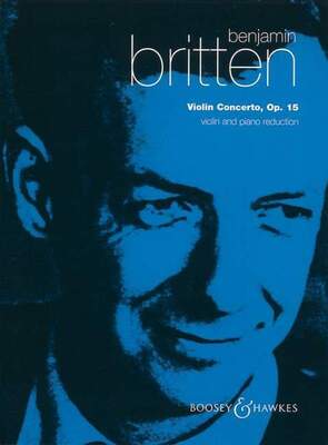 BRITTEN - VIOLIN CONCERTO OP 15 VIOLIN/PIANO