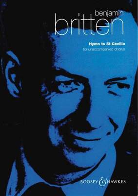 BRITTEN - HYMN TO ST CECILIA SSATB A CAPPELLA