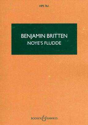 BRITTEN - NOYES FLUDDE OP 59 STUDY SCORE