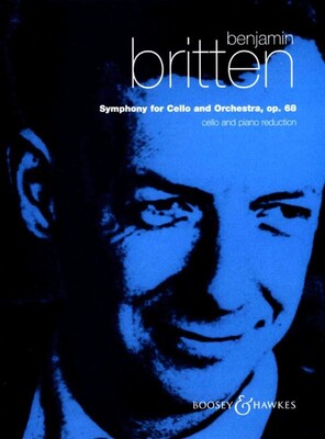 BRITTEN - SYMPHONY OP 68 CELLO/ORCH STUDY SCORE