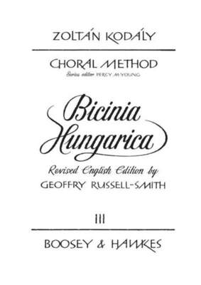 BICINIA HUNGARICA V3 20 PROGRESSIVE 2 PART SONGS