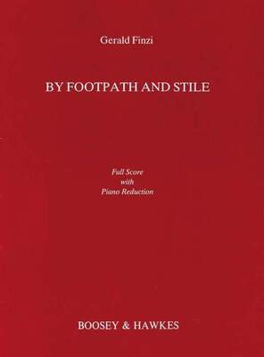 BY FOOTPATH AND STILE BARITONE & PIANO RED SC