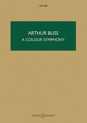 BLISS - A COLOUR SYMPHONY STUDY SCORE