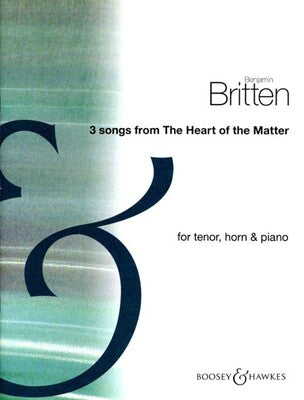3 SONGS FROM HEART OF MATTER SC/HN