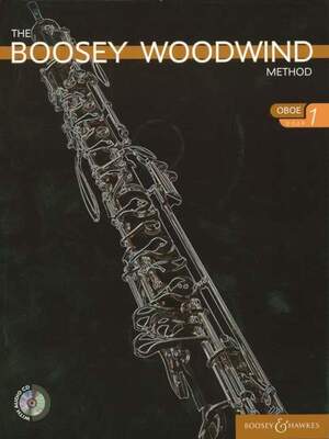 BOOSEY WOODWIND METHOD OBOE BK/CD 1