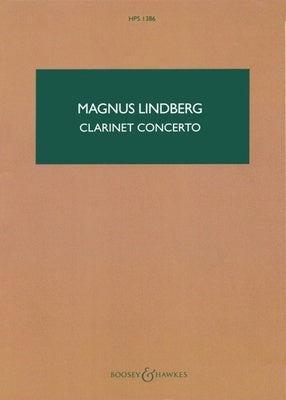 CLARINET CONCERTO STUDY SCORE HPS1386