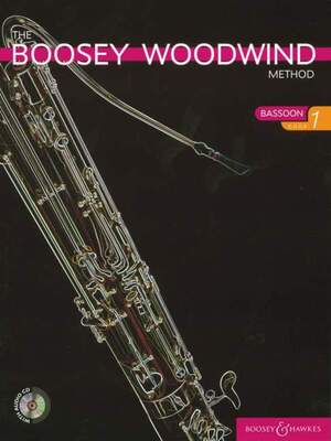 BOOSEY WOODWIND METHOD BASSOON BK/CD 1