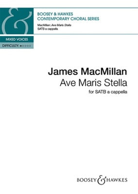 AVE MARIS STELLA SATB A CAPPELLA
