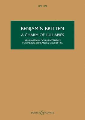 CHARM OF LULLABIES OP 41 MEZZO SOP/ORCH STUDY SC