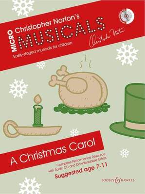 A CHRISTMAS CAROL MICROMUSICAL BK/CD