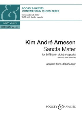 ARNESEN - SANCTA MATER SATB DIVISI A CAPPELLA