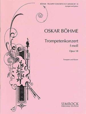 BOEHME - CONCERTO IN F MINOR OP 18 TRUMPET/PIANO