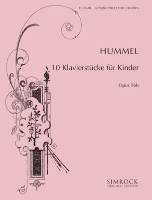 10 PIANO PIECES FOR CHILDREN OP 56B
