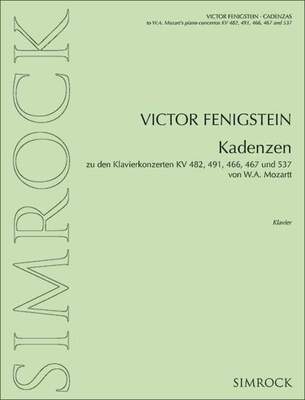 CADENZAS FOR MOZART PIANO CONCERTOS