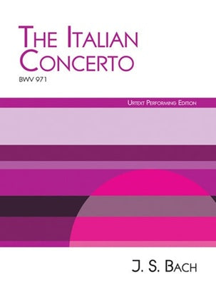 BACH - ITALIAN CONCERTO BWV 971 URTEXT