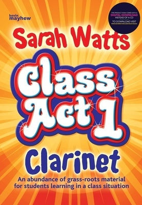 CLASS ACT 1 CLARINET PUPIL COPY BK/OLA