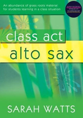 CLASS ACT ALTO SAX STUDENT BK/OLA