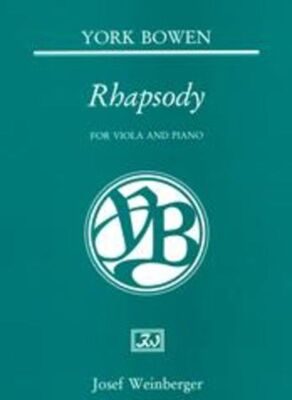 BOWEN - RHAPSODY FOR VIOLA/PIANO
