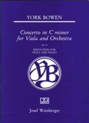 BOWEN - CONCERTO C MINOR FOR VIOLA/PIANO