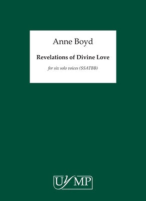 BOYD - REVELATIONS OF DIVINE LOVE CUNDUCTING SCORE