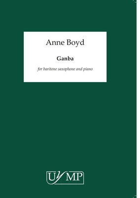 BOYD - GANBA FOR BARITONE SAX/PIANO