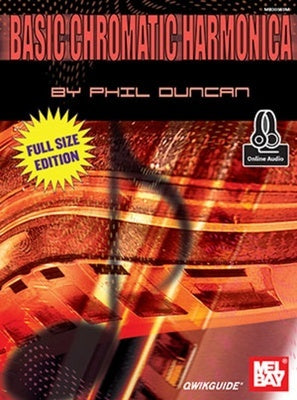 BASIC CHROMATIC HARMONICA BK/OLA
