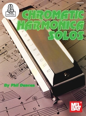 CHROMATIC HARMONICA SOLOS BK/OA