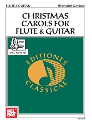 CHRISTMAS CAROLS FOR FLUTE & GUITAR BK/OA/PDF