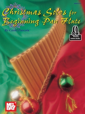 CHRISTMAS SOLOS FOR BEGINNING PAN FLUTE BK/OLA