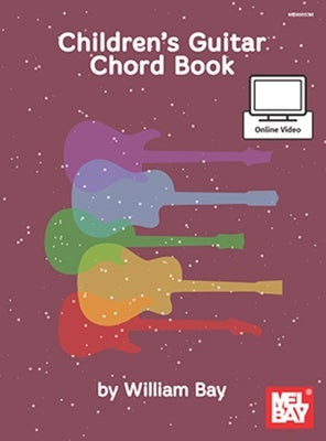 CHILDRENS GUITAR CHORD BOOK BK/OLV