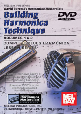 BUILDING HARMONICA TECHNIQUE VOL 1 & 2 DVD