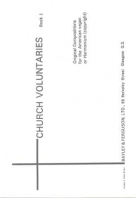 CHURCH VOLUNTARIES BK 1 AMERICAN ORGAN