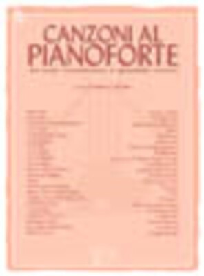 CANZONI AL PIANOFORTE