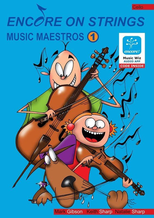 ENCORE ON STRINGS CELLO LEV 1 BK/OLA