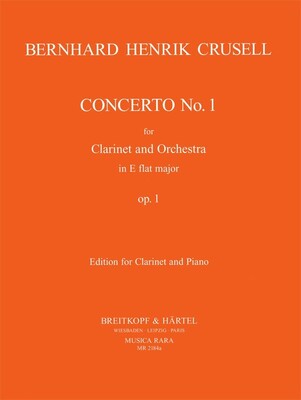 CRUSELL - CONCERTO E FLAT OP 1 CLARINET/PIANO