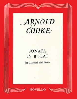 COOKE - SONATA IN B FLAT FOR CLARINET/PIANO