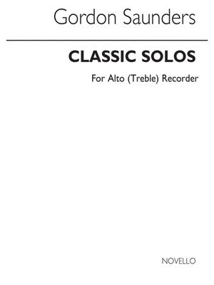 CLASSICAL SOLOS FOR TREBLE RECORDER (SAUNDERS)