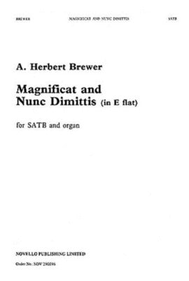 BREWER MAGNIFICAT/NUNC DIMITTIS SATB