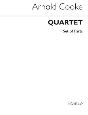 COOKE - QUARTET FOR OBOE/VIOLIN/VIOLA/CELLO PARTS