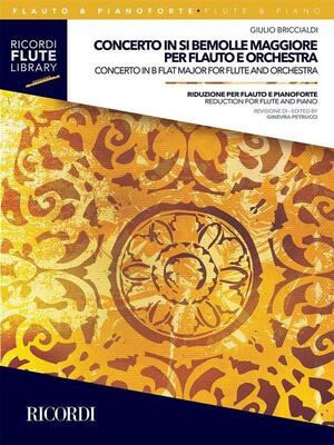 BRICCIALDI - CONCERTO IN B FLAT MAJOR FLUTE/PIANO