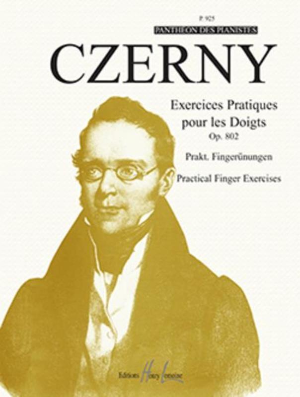 CZERNY - EXERCICES PRATIQUES OP 802 FINGER EXCERCISES