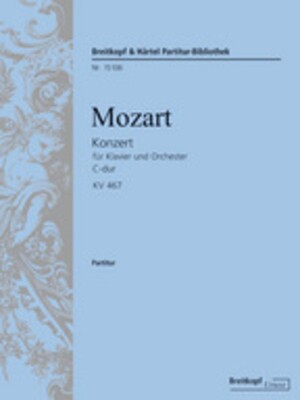 CONCERTO C MAJ K 467 PIANO STUDY SCORE