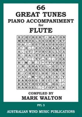 66 GREAT TUNES FLUTE PIANO ACCOMPANIMENT