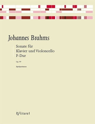 BRAHMS - SONATA F MAJOR OP 99 FOR CELLO/PIANO