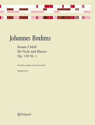 BRAHMS - SONATA F MINOR OP 120 NO 1 FOR VIOLA/PIANO
