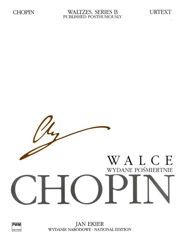 CHOPIN - WALTZES SERIES B NATIONAL EDITION