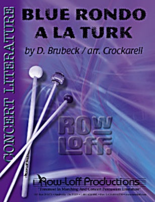 BLUE RONDO A LA TURK FOR PERCUSSION ENSEMBLE SC/PTS