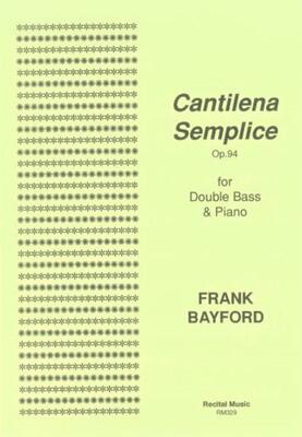 CANTILENA SEMPLICE OP 94 DB/PNO
