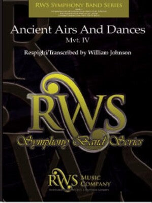 ANCIENT AIRS AND DANCES MVT 4 CB5 SC/PTS