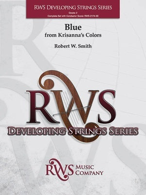 BLUE FROM KRISANNAS COLORS FOR STRING ORCHESTRA SO2 SC/PTS
